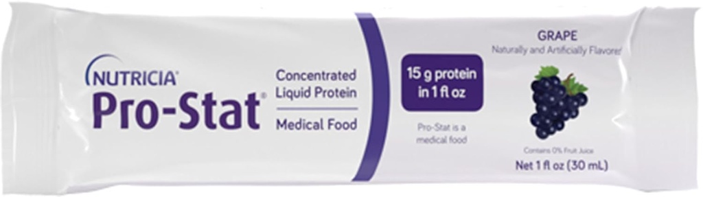 亲施塔特糖自由葡萄,1 oz packets,高蛋白补充剂,96 Counter, Lactose - Free, Gluten - Free, Soy - Free