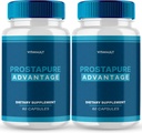 Prostapure Capsules, Prostapure 前列腺健康补充药 - 超强, Prosta纯支持前列腺全天然配方, Prostapure Capsules Reviews (2 Pack)