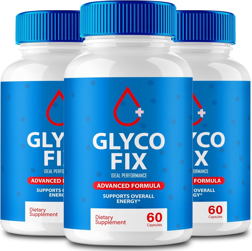 IDEFORMANCE Glycofix Capsules, Glycofix 辅助药丸 - 最大强度, GlycoFix 健康与健康 Capsules, GlycoFix 所有自然公式, GlycoFix Capsules Reviews (3 Pack)