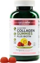 NatureWise Collagen Gummys - 无糖水解 Collagen Gummys - 1型和3型Peptides for Women + Biotin, Vitamin C, E, & Zinc for Hair Skin and Nails Support - 180 Counts [3-Month Supplement] (原始内容存档于2019-09).