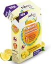 解决脱衣舞(Solves Straps) 快速维生素D3 Uptake - Lemon Zest Twist, 高发性,无糖,全自然,无药丸,每日骨骼和免疫健康必需品(30包)