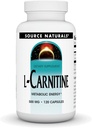 来源:Naturals L-Carnitine 500 mg 代谢能量 - 120卡普尔