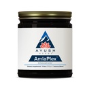 Ayush Herbs AmlaPlex - Amla Jam, Chyawanplash for Immune 支持和消化健康,Chyavamprash, Indian Honey Jam with Amla, Ashwagandha - 10.6 oz Jar(1个伯爵)