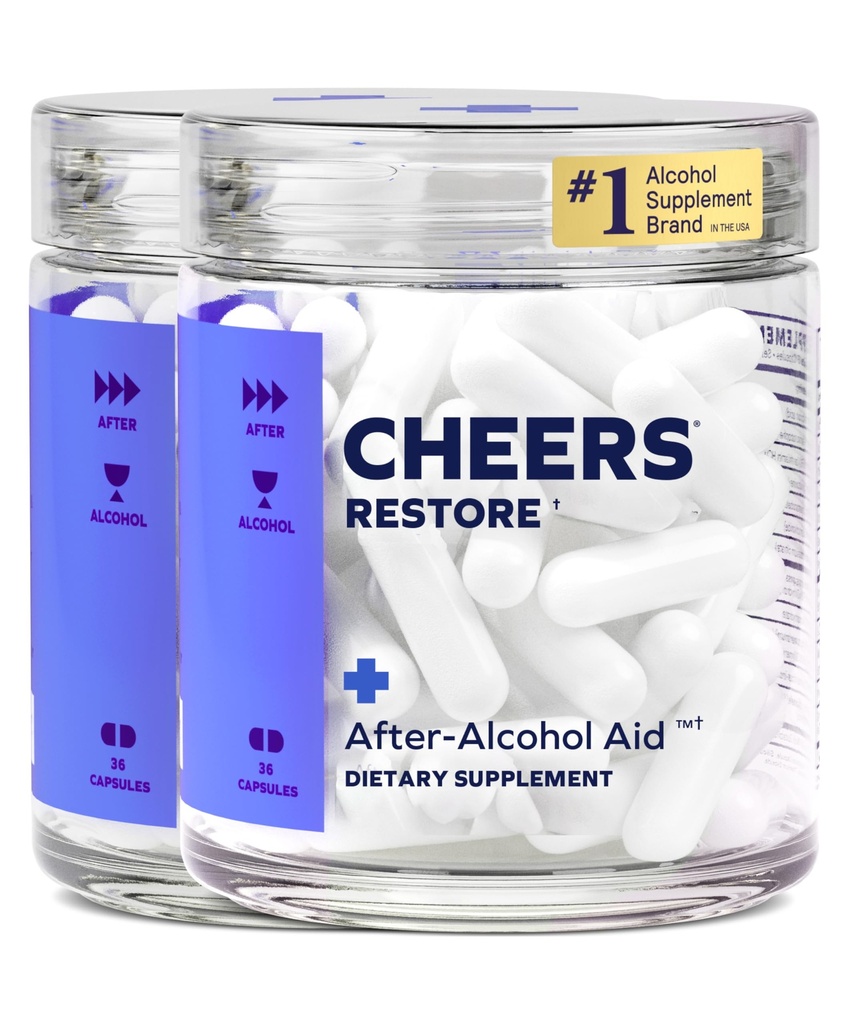 DHM + L- Cysteine → 支持你的肝脏饮酒后感觉更好 24 Doses → Dihydromyricetin, Cysteine, Milk Thetle, Prickly Pear, B-Vitamins, Ginger