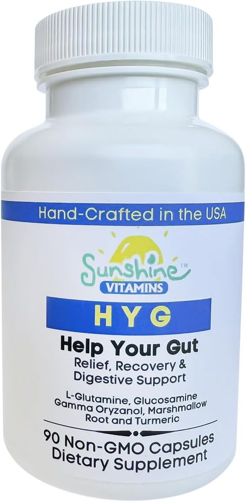 帮助你的Gut获得消化酶和消化健康良药——支持健康的Gut,肠道功能和吸收——非GMO,Gluten Free