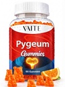 Pygeum Supplement Gummys 500mg - Vegan Chewables with Africanum Bark 提取器,以植物为主的男性,非GMO Gluten 无糖,无胶,无胶,60 Chews Gummy