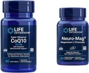 寿命延长 Super Ubiquinol CoQ10 配有增强型 Mitochondrial 支持 & Neuro-mag 镁 L-threonate, 镁 L-threonate
