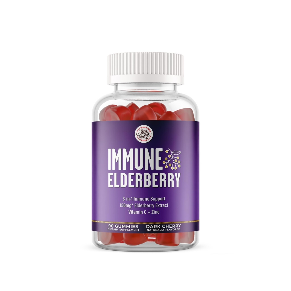 (原始内容存档于2018-09-26). Grab the Gold Elderberry Gummys with Vitamin C & Zinc – 免疫支持 Gummys, Vegan, Gluten-Free → 45日供应.