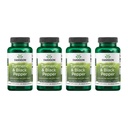 Swanson Turmeric & Black Pepper - 有机联合健康,心脏健康,文摘, & Liver支持补充 - 增强生物利用率和吸收的自然公式 - (60 Veggie Capsules) 4 Pack