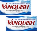 Vanquish Extra strong Headache and Pain Relief, with Acetaminophen, Aspirin, and Cafeine QQ数字眼 Strain $100 Counter, pack of 2) 超强头痛和疼痛减轻,有乙酰氨基苯,阿司匹林,和咖啡因 QQ数字眼 Strain $100 Counter, Pack of 2
