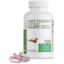 Bronson Tart Cherry 提取器 + Celery种子 Capsules - 强力Uric Acid Cleanse,联合流动性支持和肌肉恢复补充剂 - 非 GMO 公式,120 蔬菜 Capsules