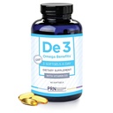 De3 干眼 超纯 rTG Omega 3 – 支持干眼 – 2400 mg EPA & DHA – 每日服务新和改良型 3 ,1个月供应量