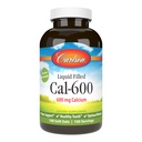 Carlson - Cal-600, 600毫克钙,骨支持,健康的牙齿和最佳井,100软胶