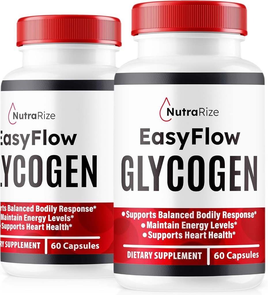 NutraRize(2 Pack) 易流 Glycogen 易流 Glycogen 支持 Capsules 易流 Glyco 优化器 官方易流 Glyco 优化器 Caps 易流 Detox cleanse 易流 Glycol (120 Capsules)