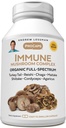 Andrew Lessman Immune Mushroom Complex 360 Capsules – 有机全谱7Mushroom 的混合体 – 支持健康Immune函数 – 不添加剂. 蘑菇综合设施补编