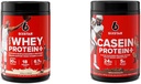 六星精英系列 100% Whey蛋白Plus Vanilla Cream 1.8lbs US & casein 蛋白蛋白 Elite Casein 蛋白蛋白 慢速扩散 Micellar Casein 蛋白
