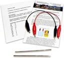 连锁银电机 99.99%纯度为12Gauge(0.08 in.2/06 mm) 一套4-英寸 Rods + mini/Travel generator - 包括电机+完整指令