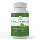 Ginkgo Biloba,(100盖) 永远纯洁,无添加剂或填充剂,实验室验证