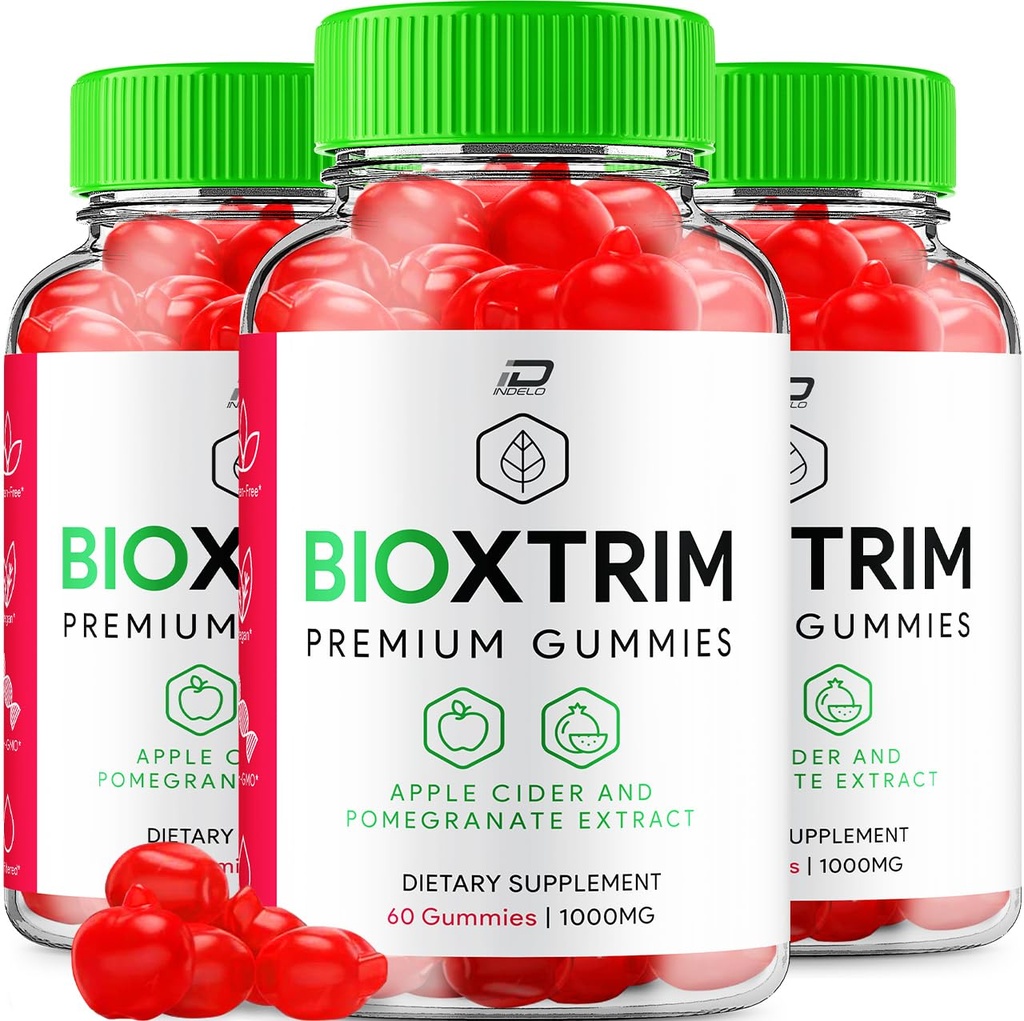 BioXtrim ACV Gummys 补充 - Bio X Trim Keto + ACV Gummys 苹果苹果苹果苹果醋 1000MG, BioXtrim Keto Gummys Reviews, Vitamin B12 (3 Pack - 180 Gummys)
