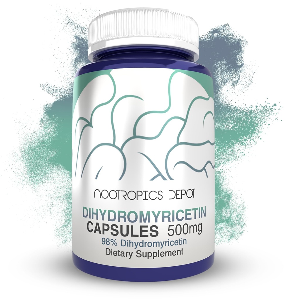 氮化物 Depot Dihydromyricetin (DHM) Capsules | 500mg | 60 计数