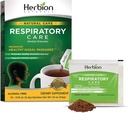 HERBION 天然呼吸护理 草药 10 Ct,用于全家,健康呼吸功能,利维兹咳嗽, 10 Counts, pack of 1