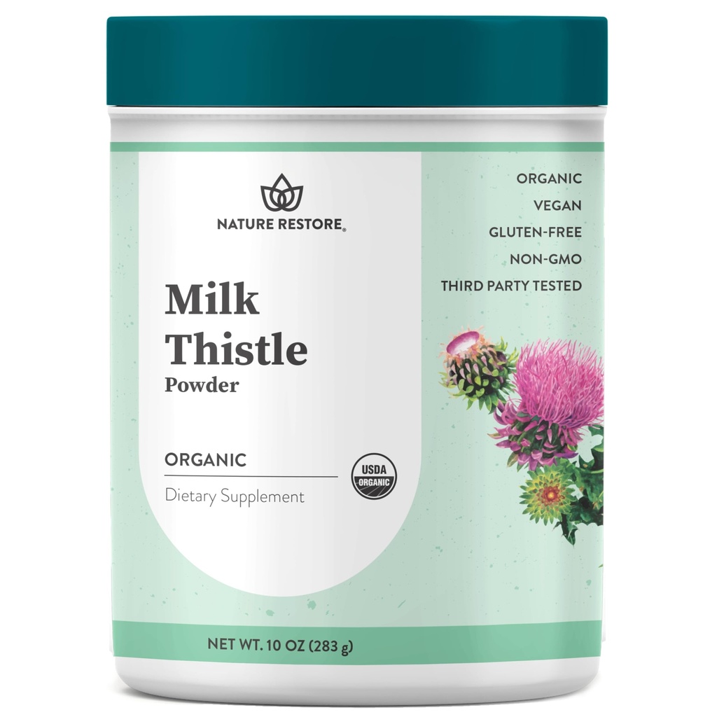 Nature recovered Official Milk Thetle种子粉, 10 Ounces, 包装在加利福尼亚州