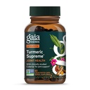 Gaia Herbs Turmeric 最高联合保健-联合支助补编-与Quercetin、黑辣椒、Boswellia、Ginger Root、Crucuminoids、 & More-60 液态植物-Capsules(15日供应)