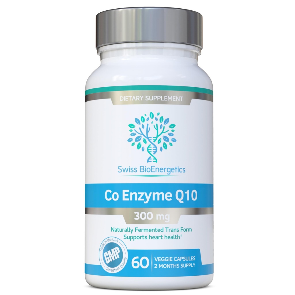 Co Enzyme Q10 CoQ10 300mg 60 Capsules - 高级自然发酵变形