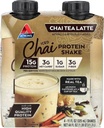 Atkins Iced Chai Tea Latte Protein-Rich Shake, Keto Friendly and Gluten Free. (4 Shakes) (英语).