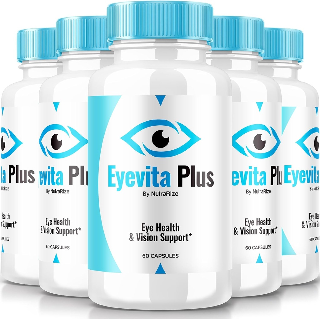 (5 Pack) Eyevita Plus - 综合支持你的视力,Eyevita Plus 高级眼营养,眼维生素,所有自然眼健康公式,眼维生素Plus 多维素审查(300 Capsules)