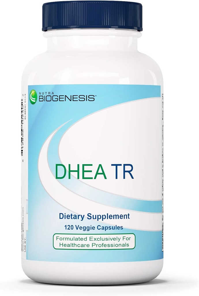 核生物遗传学 DHEA TR - 用于内分泌平衡、抗衰老和心脏健康的DHEA - 10毫克,120卡普尔
