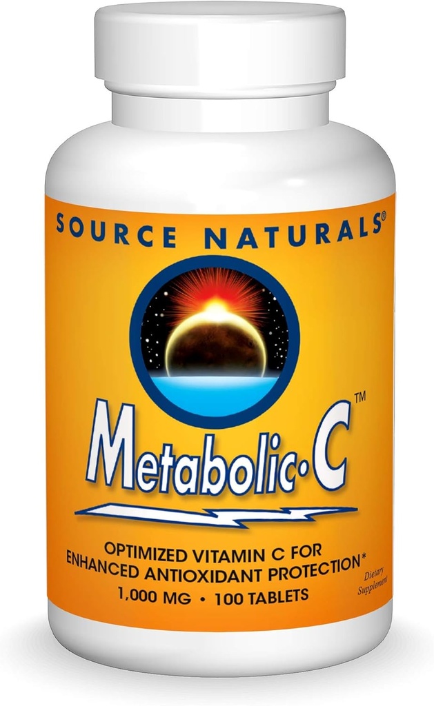 资料来源:Naturals Metabolic C,1000mg 维生素C - 100