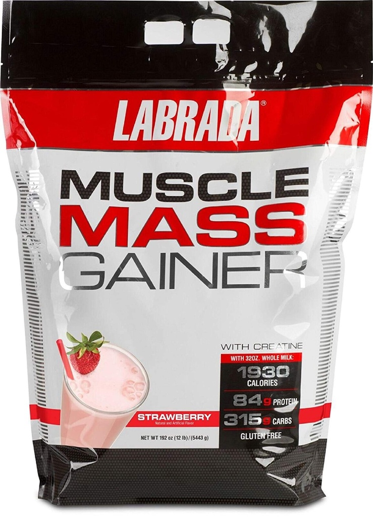 Labrada 营养 肌肉 大众增益器,草莓,12英镑
