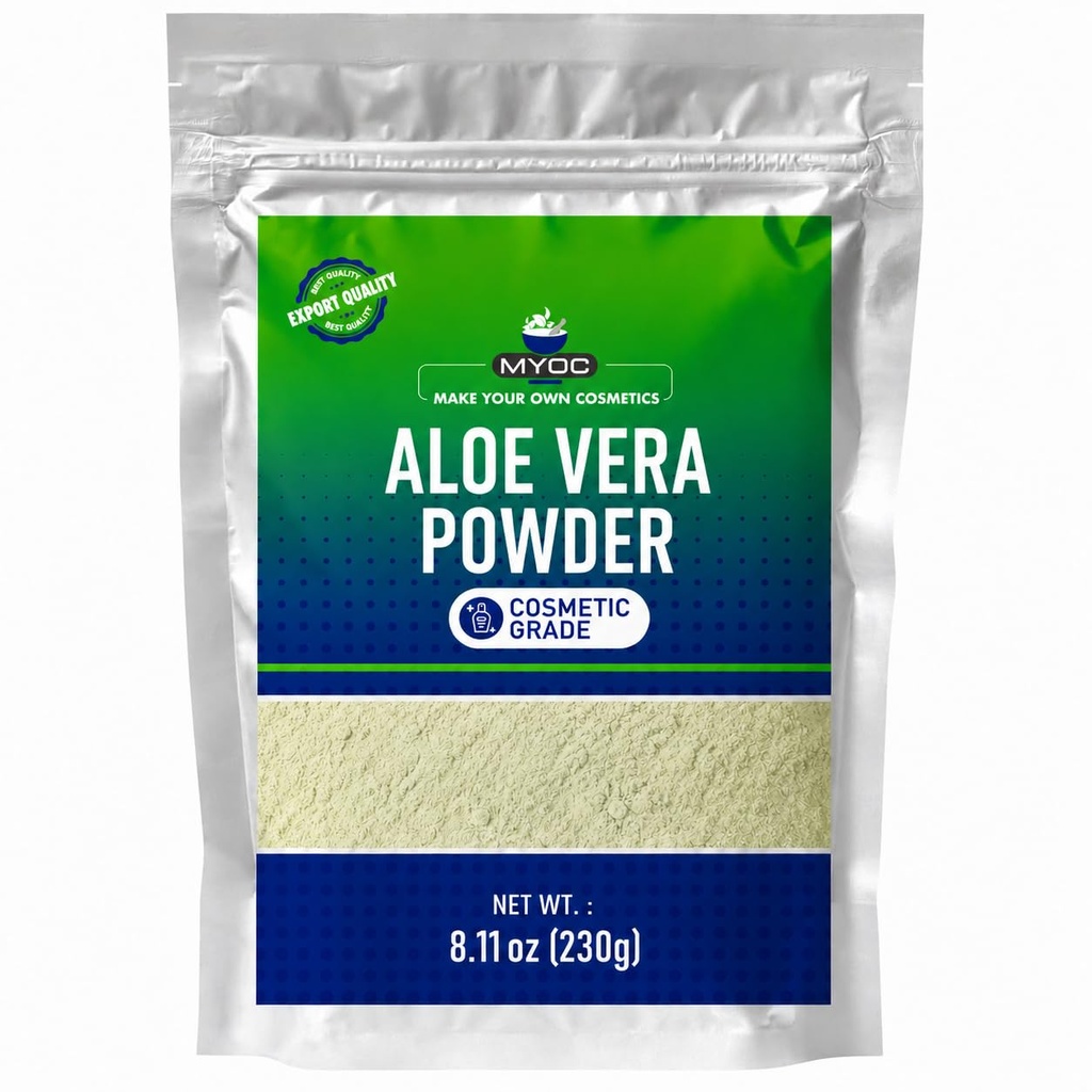 Aloe Vera 粉末有机物用于皮肤和头发护理 - 230格拉姆(8.01奥兹)