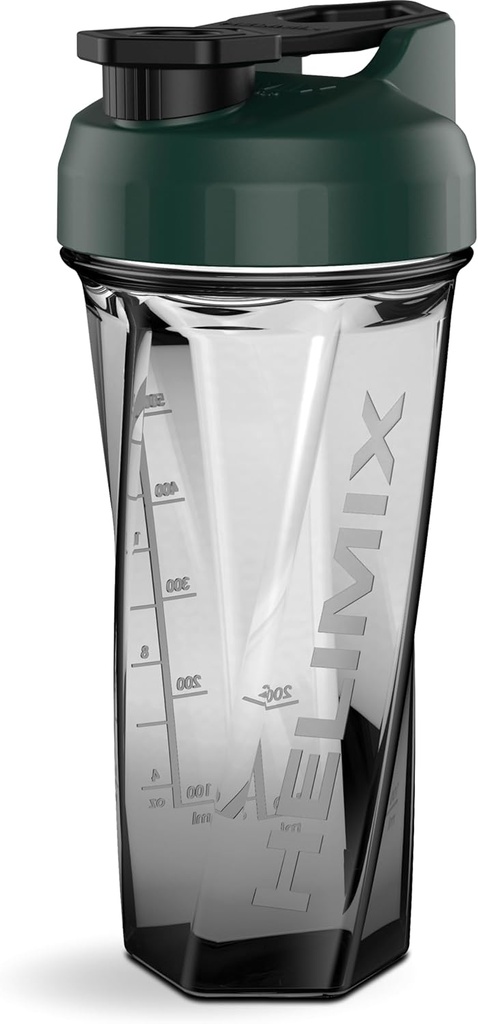 HELIMIX 2.0 Vortex Blender 摇摆瓶 握着最多28oz $Q 无摇摆球 或 Whisk $Q USA 制造 → Portable Pre Workout Whei 蛋白质饮料摇摆杯 → Mixes Cocktails splikes → Top Rack Safe