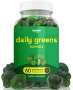 每日超级绿地Gummys to Boost Energy QQ与莫林加,斯皮鲁尼亚,氯拉,Veggies & More QQQ 包括8 Blends QQ 男女QQ Vegan,Non-GMO Supplement QQ60 Counter