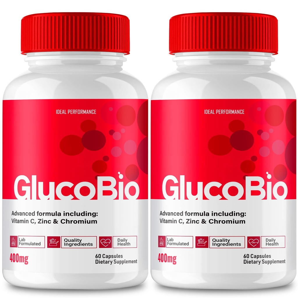 GlucoBio Capsules, GlucoBio 官方辅助药丸 - 最大强成份, GlucoBio 健康与健康 Capsules, Gluco Bio Capsules Reviews(2包)