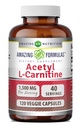 惊人的Acetyl L-Carnitine Hcl 补充 | 500 Mg Per service | 120 Veggie Capsules 补充 | Non-GMO | Gluten Free | | | 美国制造