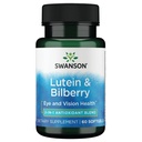 Swanson 标准化Lutein & Bilberry 60 胶片