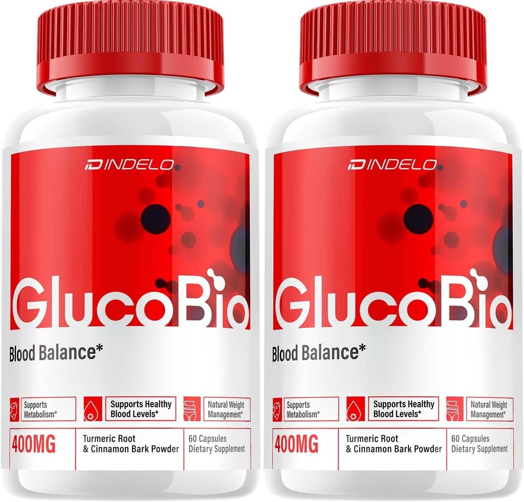 Gluco Bio健康维生素卡普尔,GlucoBio高级补充,所有维持健康水平的自然公式,最大强度每日公式,Gluco Bio Pills Reviews (2 Pack - 120卡普尔)