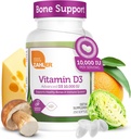Zahler - 高级维生素D3 10,000 IU Softgels (250 Counter) Kosher Vitarian 友好维生素D 支持免疫,骨,牙齿和肌肉健康 - 轻松燕子VIT D 3