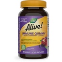 自然之道还活着! (原始内容存档于2019-09-21) (英语). Immune Support* Gummys with Elderberry Extraction, Vitamins C & D3, Zinc, No Gluten, Grape & Cherry Flawared, 90 蔬菜果酱(包装 May Vary).