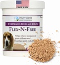 生命科学 Flex N Free for Dogs |促进健康骨骼与关节 |解放 |保持联合机动 |减少炎症 |建设骨骼组织 |100%安全自然 (120g)