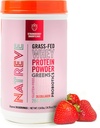 Natreve Whey蛋白粉 - 28g 草根蛋白与氨基酸,Probiotics & Collagen - Gluten Free Strawberry Shortcake, 18 services