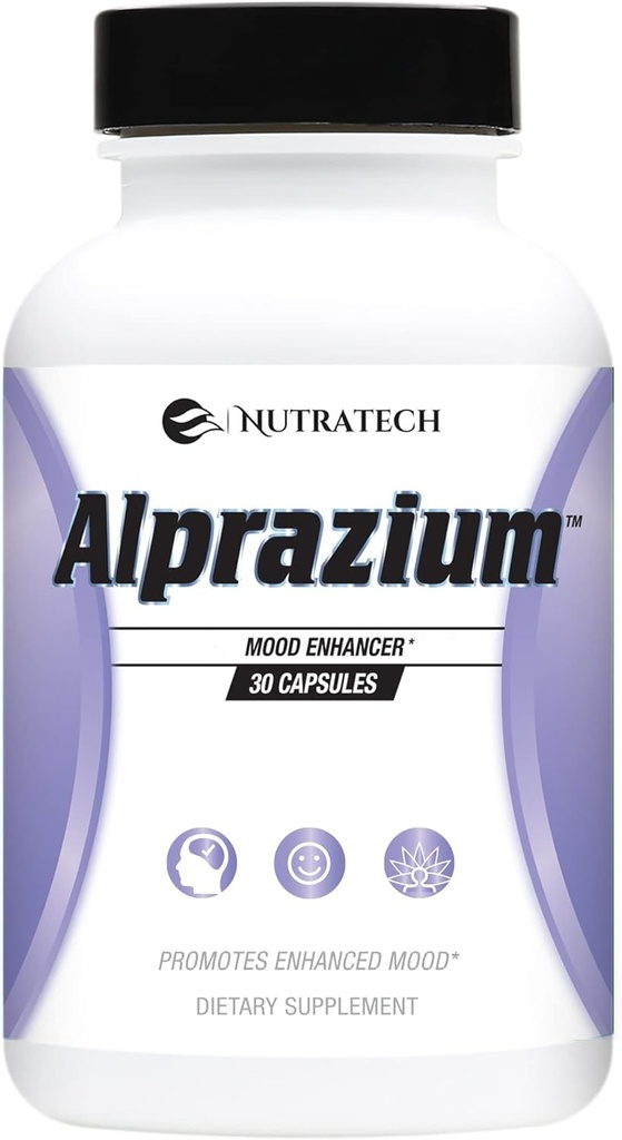 Alprazium - 促进更好的摩擦、放松和平静的自然压力救济补编(30个卡普勒斯)