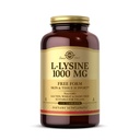 Solgar L-Lysine 1000 mg,250 mgs - 强化吸收和同化 - 促进皮肤和嘴唇的完整性 - 凝胶支持 - 氨基酸 - 非GMO, Vegan, Gluten Free - 250 services