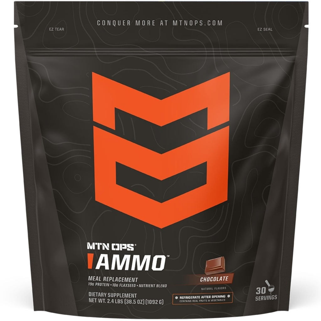 MTN OPS 氨蛋白蛋白粉 Meal Explain Shake for Lean Muscle Building,巧克力火焰,28种服务