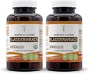 Bladderwrack 120 Capsules(2 pcs), 1000 mg, USDA有机Bladderwrack (Fucus Vesiculosus) 干燥植物(2x120 Capsules)