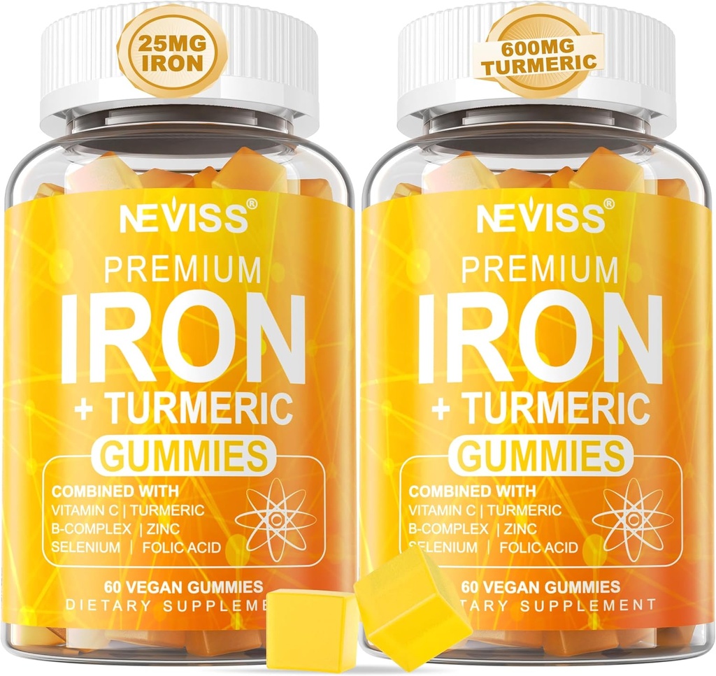 NEVISS Vegan 铁胶,120Ct