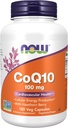 CoQ10 与Hawthorn Berry蔬菜,100毫克,由Now Foods制作